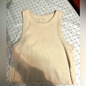 Cream color Aerie tank top. Is a Xl but it’s really more medium. It’s very small